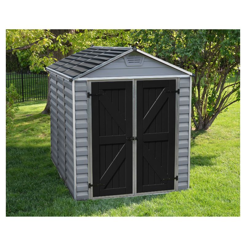 6'x 5.5' Everett Storage Shed Beige - Suncast