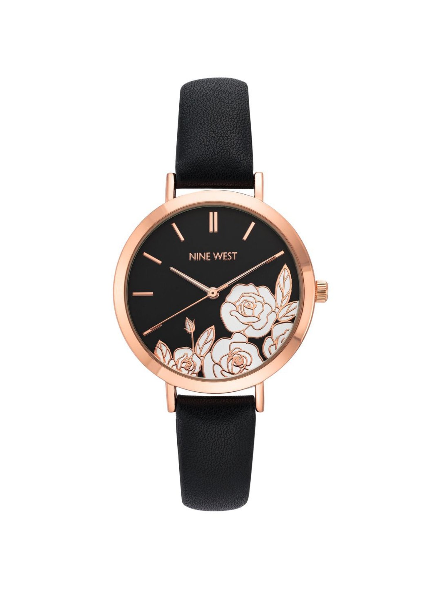 Nine West NW-2680FLBK Analog Watch for Women