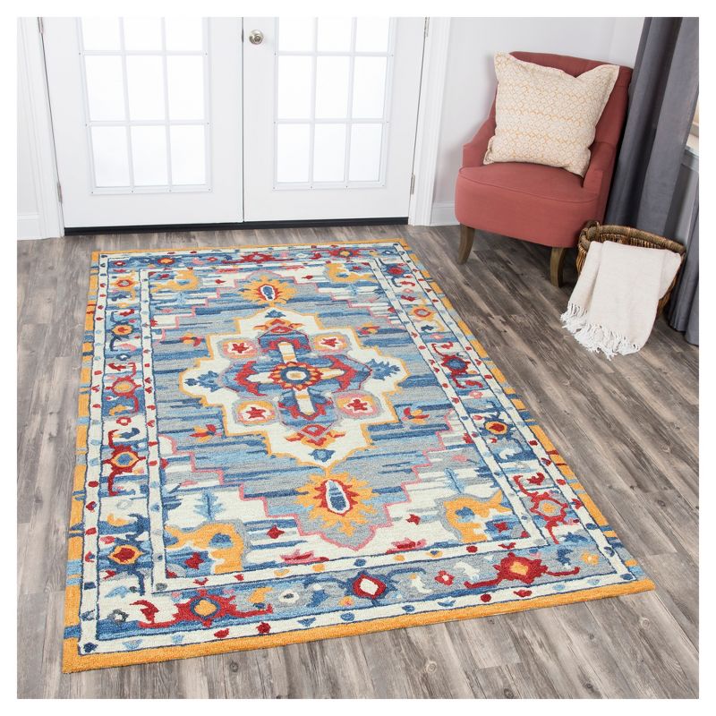 Natural Abstract Tufted Area Rug - (5'x8') - Rizzy Home