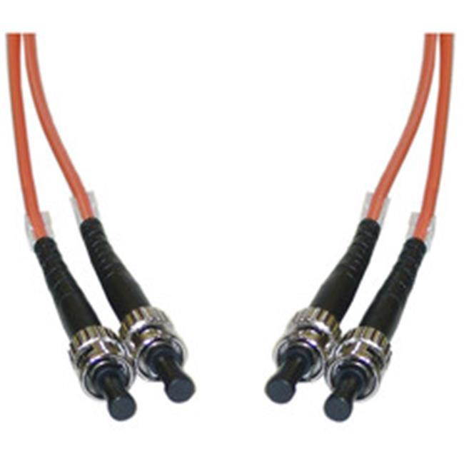 Cable Wholesale ST / ST Multimode Duplex Fiber Optic Cable 62.5/125 - 10 Meter (33ft)