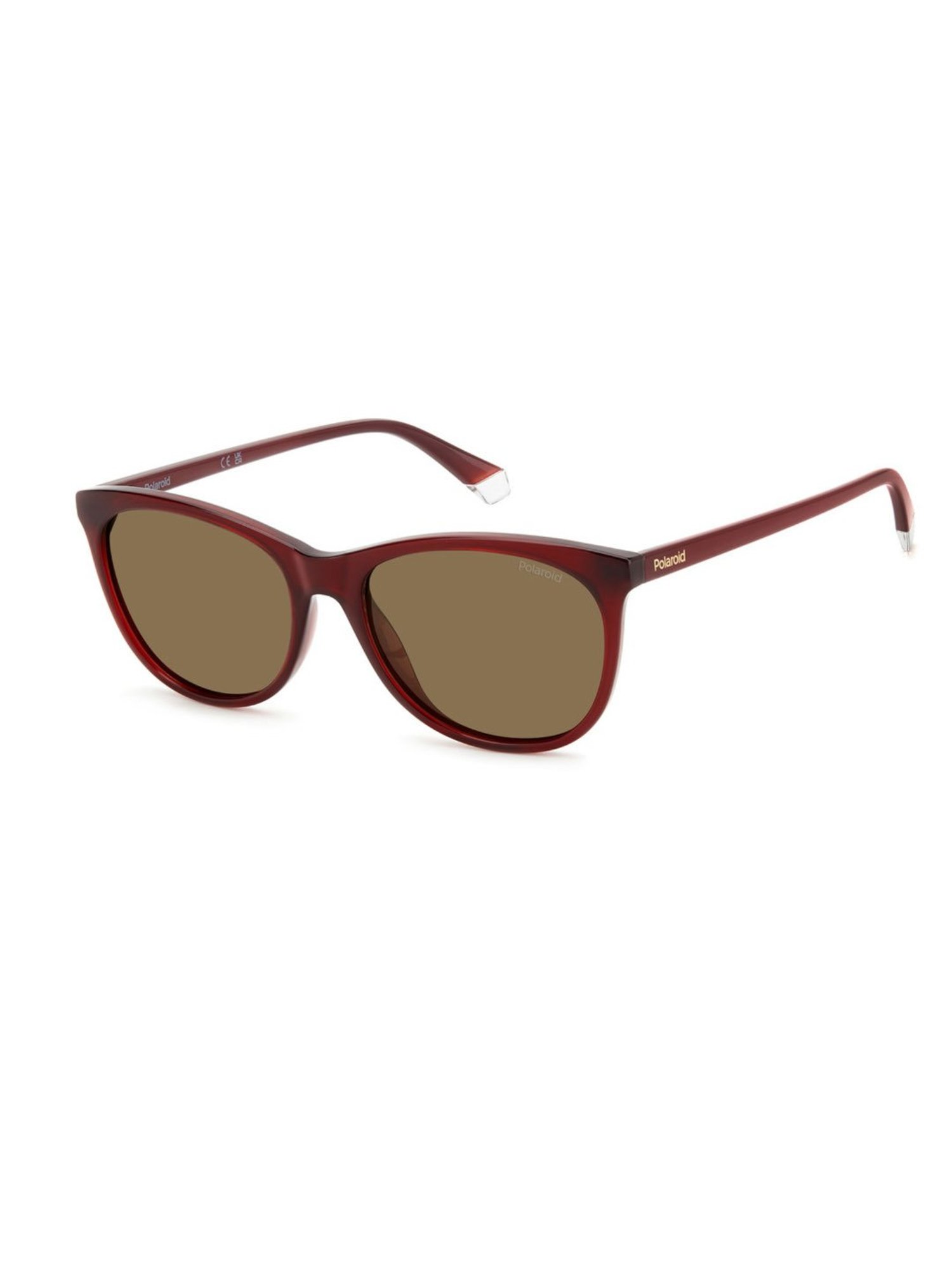 Polaroid Brown Round UV Protection Sunglasses for Women
