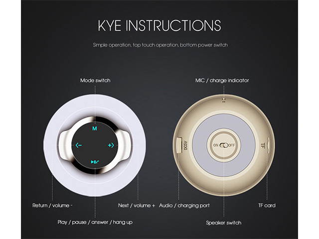 Autofeel Mini Portable Bluetooth Speaker LED Flash Light Bass Wireless HIFI Sound MP3 Speakers Super Bass Loundspeakers Mic Support MP3 Handsfree