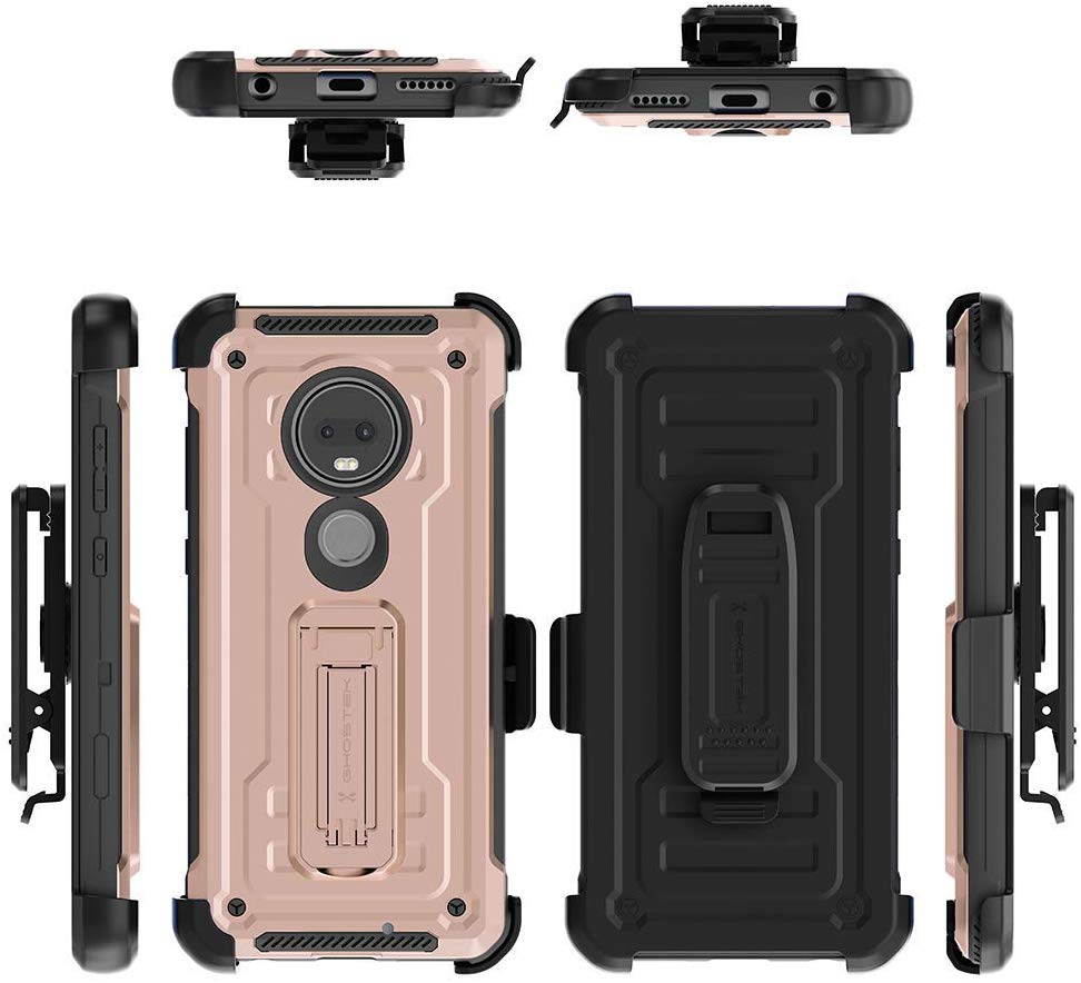 Moshi Vitros Clear Case for iPhone 11 - For Apple iPhone 11 Smartphone - Clear, Raven Black - High Gloss