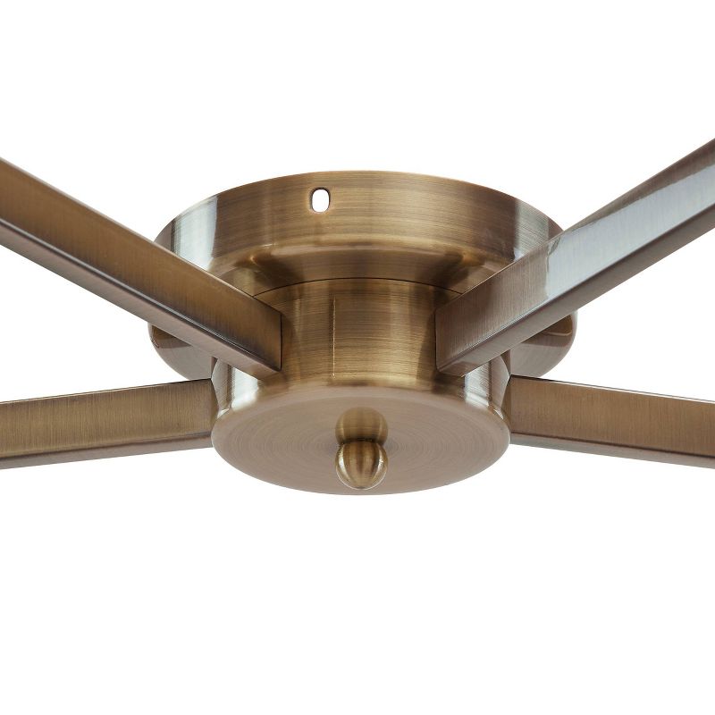 8" Lidiya Pendant Lamp Brass - Aiden Lane