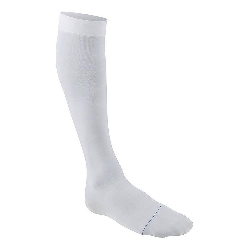 FUTURO Anti-Embolism Stockings Knee Length Closed Toe - Large Regular - White