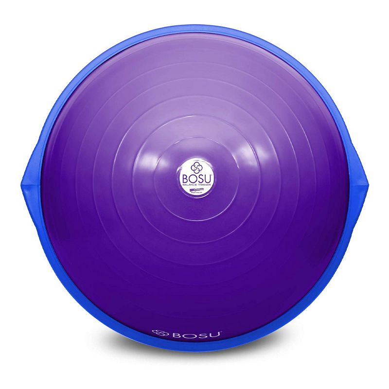 Bosu 72-10850 Home Gym Equipment The Original Balance Trainer 65 cm Diameter, Purple and Blue
