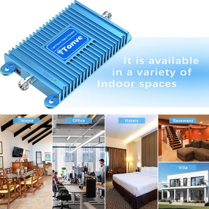 Cell Phone Signal Booster Verizon 4G LTE Cell Signal Booster Verizon Band13 700Mhz Verizon Cell Phone Booster Repeater Verizon Cell Phone Signal Amplifier Boost Voice+Data with Antennas Kit for Home