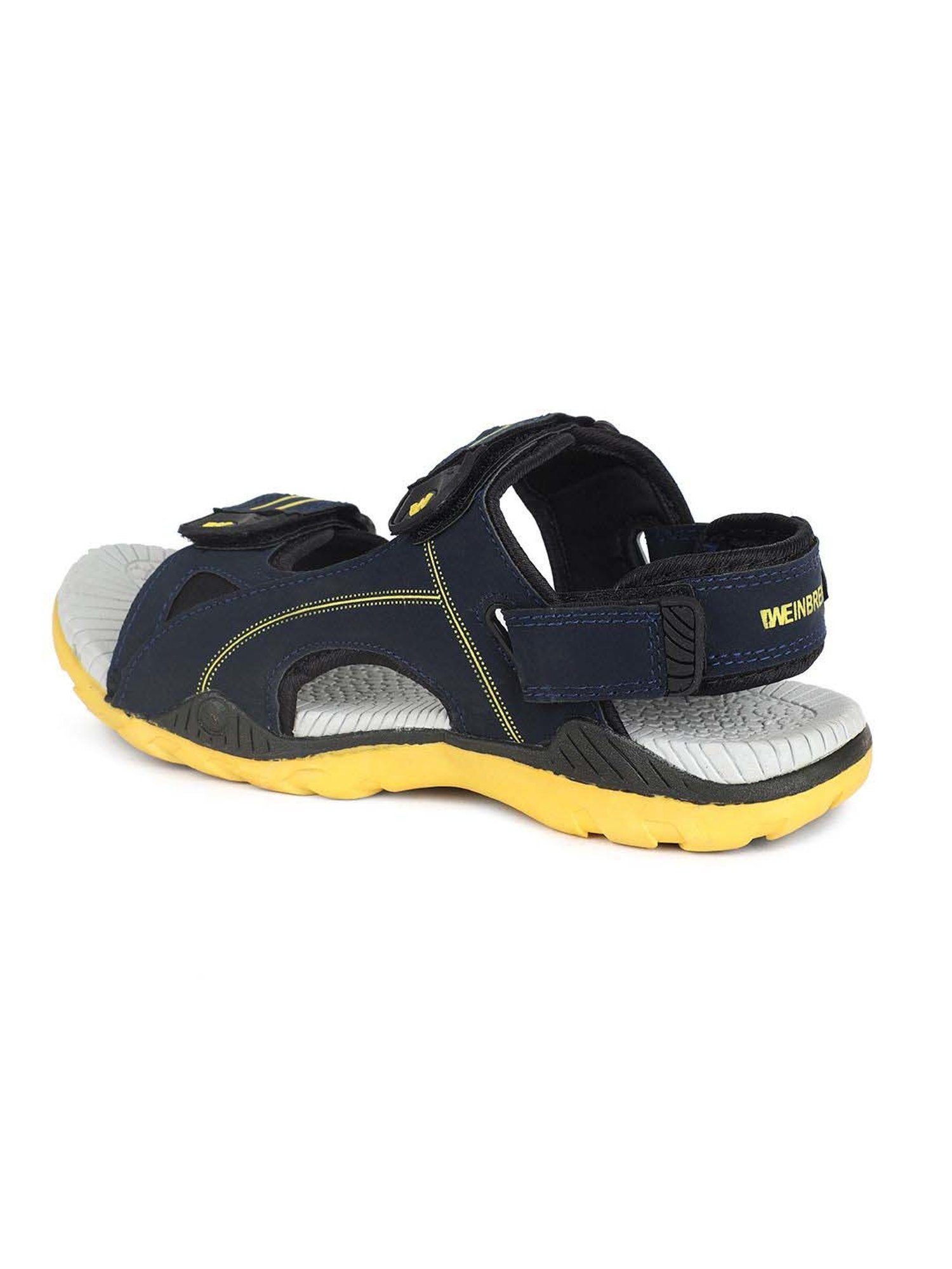 Bata Kids Blue & White Back Strap Clogs