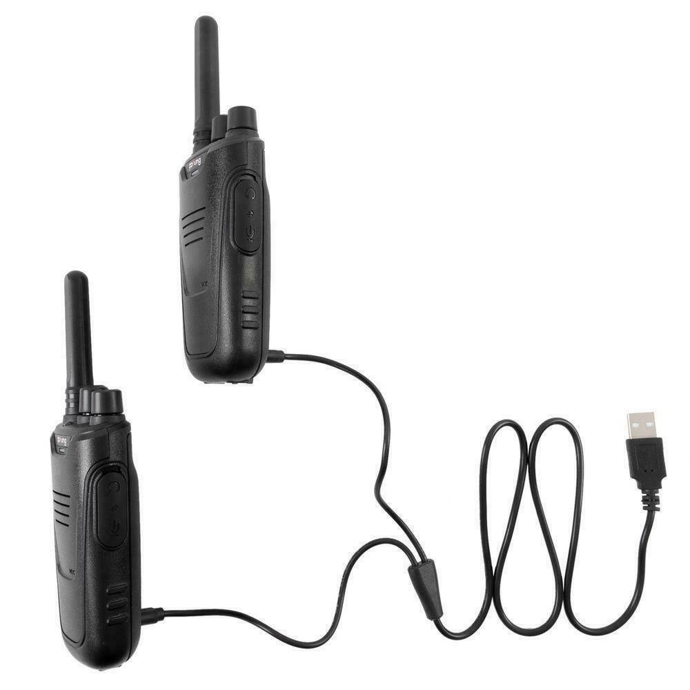 4PCS   2W T11 Hand Walkie Talkie Two Way Radio UHF 462-467 MHz Black