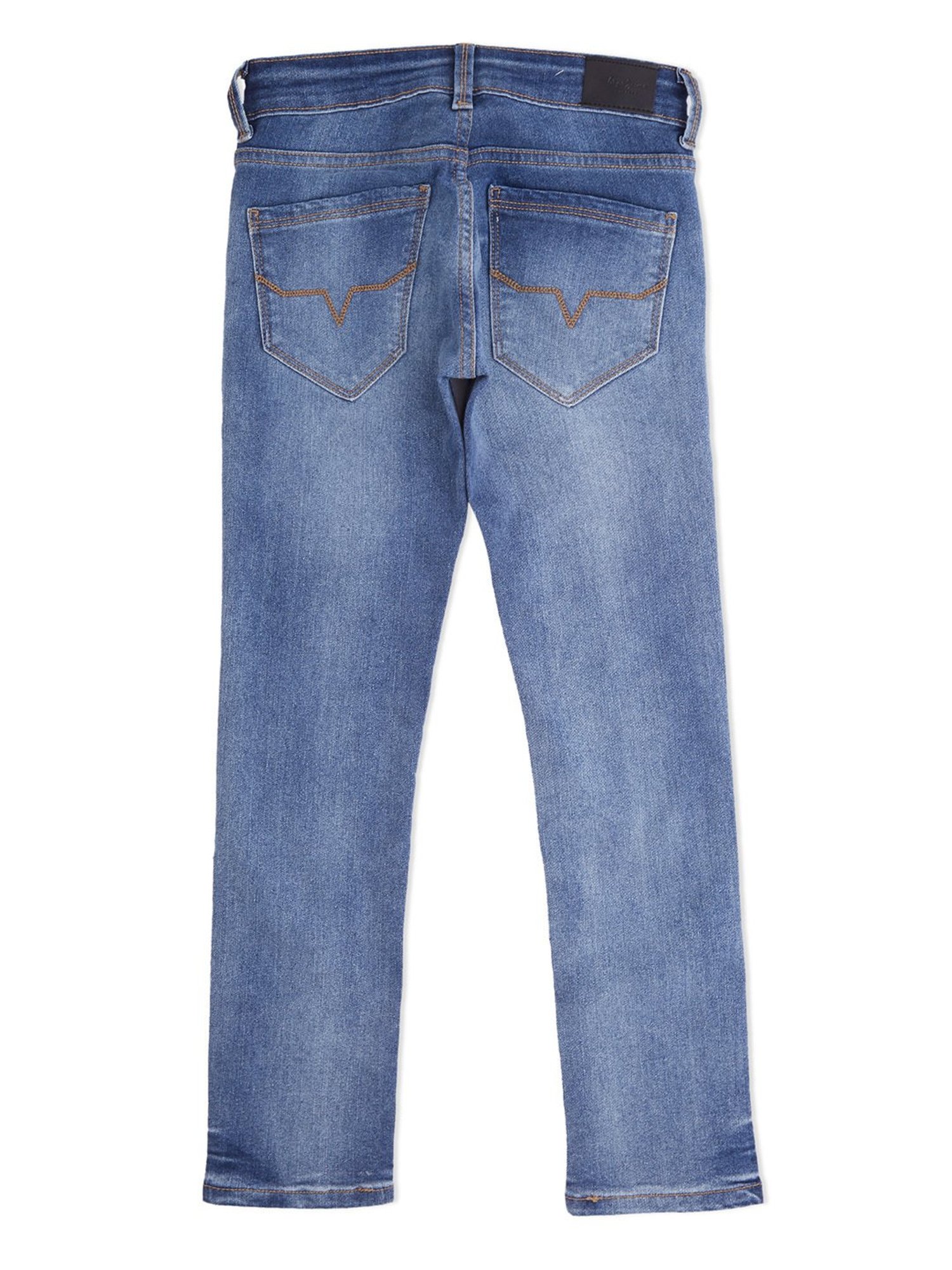 Palm Tree Boys Grey Washed Jeans