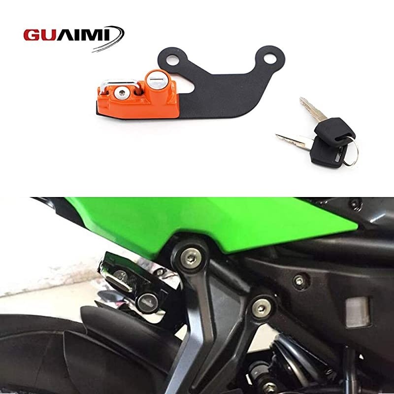 Helmet Lock Anti-Theft Combination PIN Locking Secures Compatible with CBR1000RR 2017-Newer