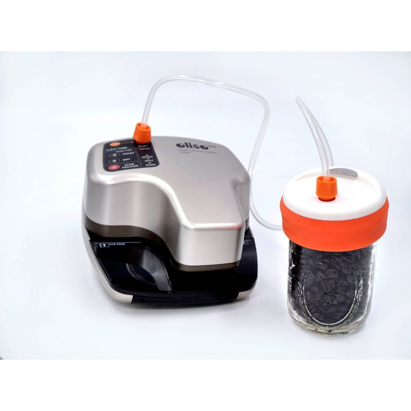 Oliso Mason Jar Attachment with Lid Opener