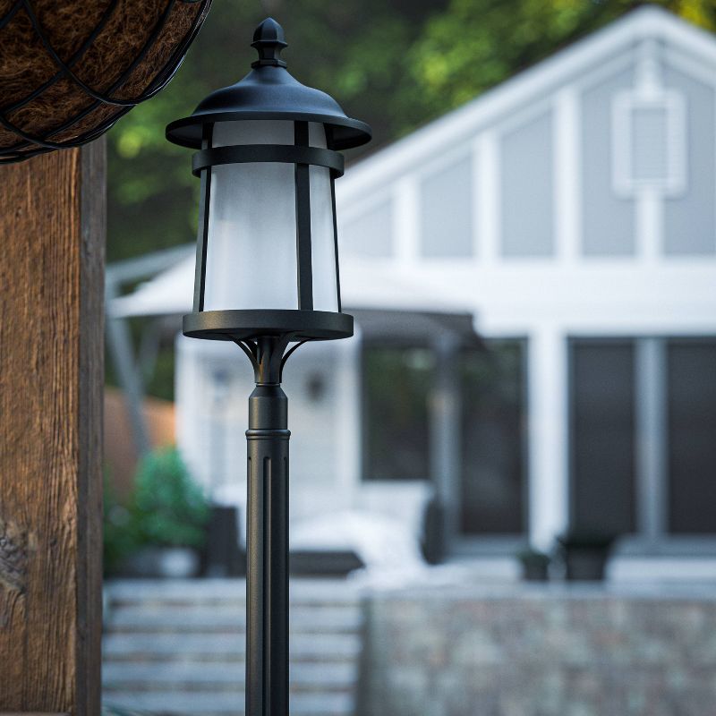Outdoor Lantern Kenroy Black Aluminum