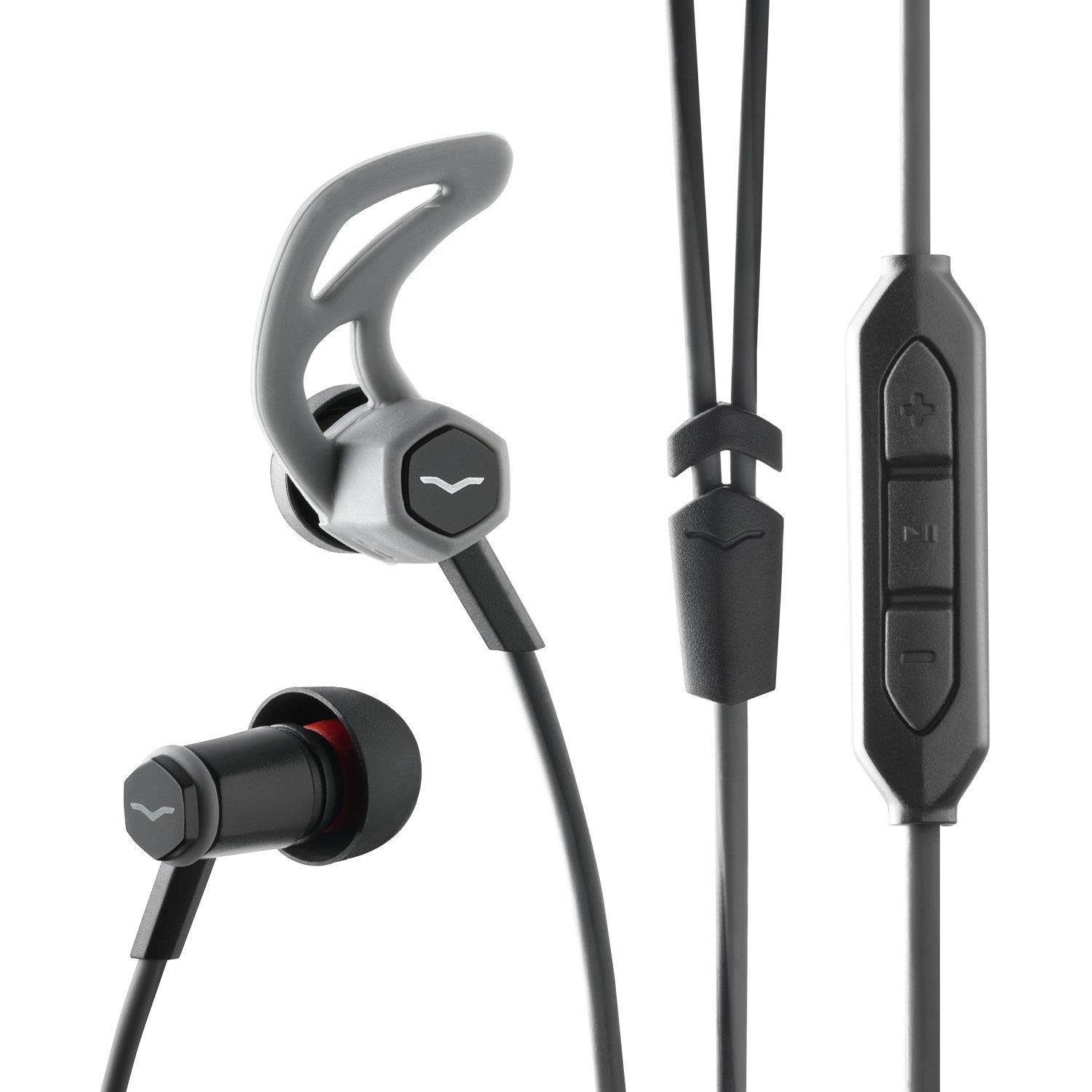 V-MODA Forza In-Ear Hybrid Sport Headphones with Microphone - Android - Black