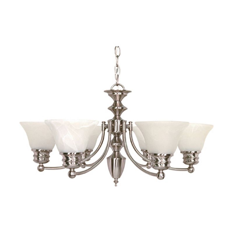 Ceiling Lights Chandelier Brushed Nickel - Aurora Lighting