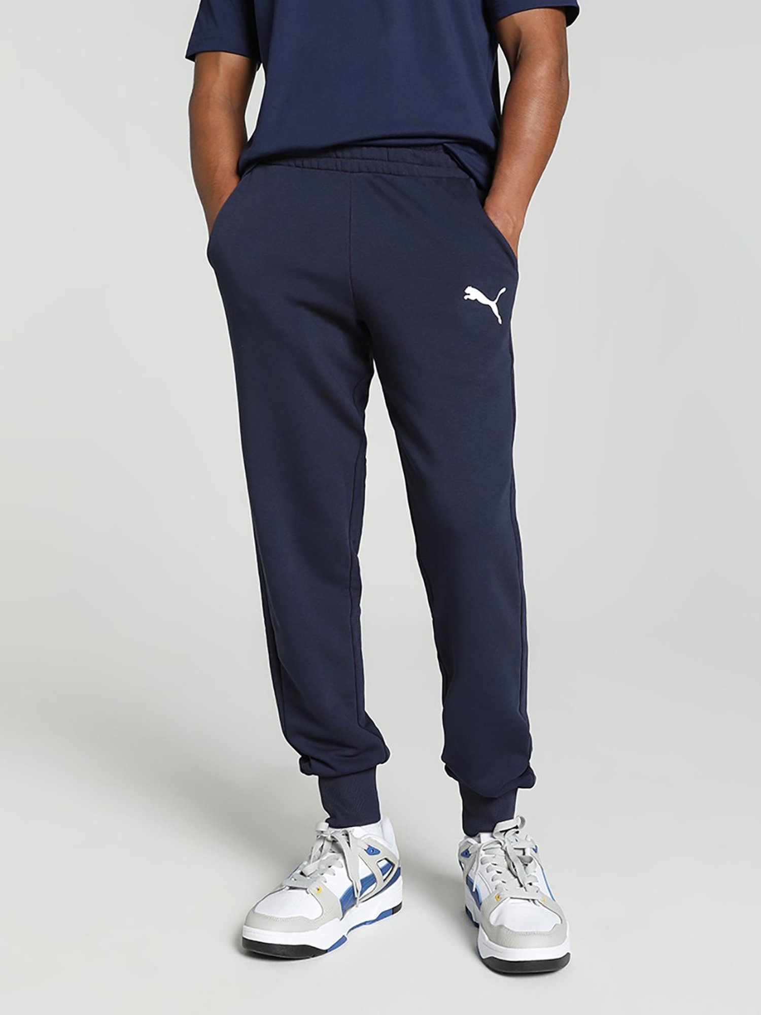 Basics Green Jogger Track Pant