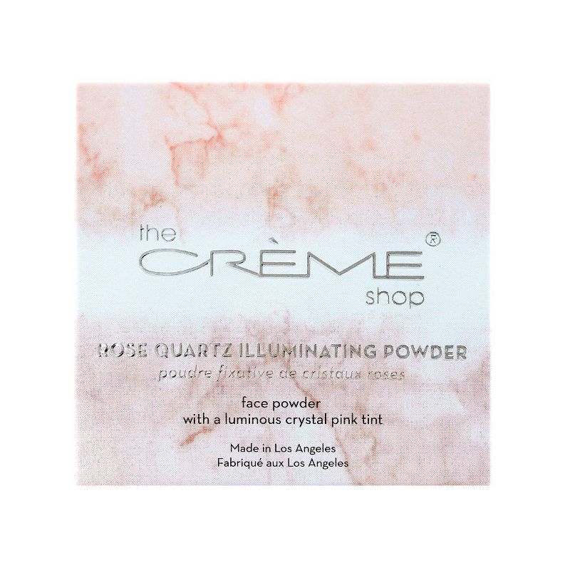 The Crème Shop Rose Quartz Illuminating Loose  Powder - 0.22oz