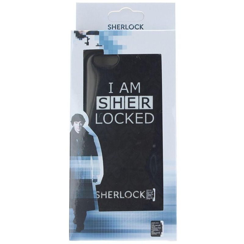 Se7en20 Sherlock I Am Sher Locked Black iPhone 6 Hard Snap Case