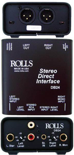 Rolls DB24 Stereo Direct Interface Box