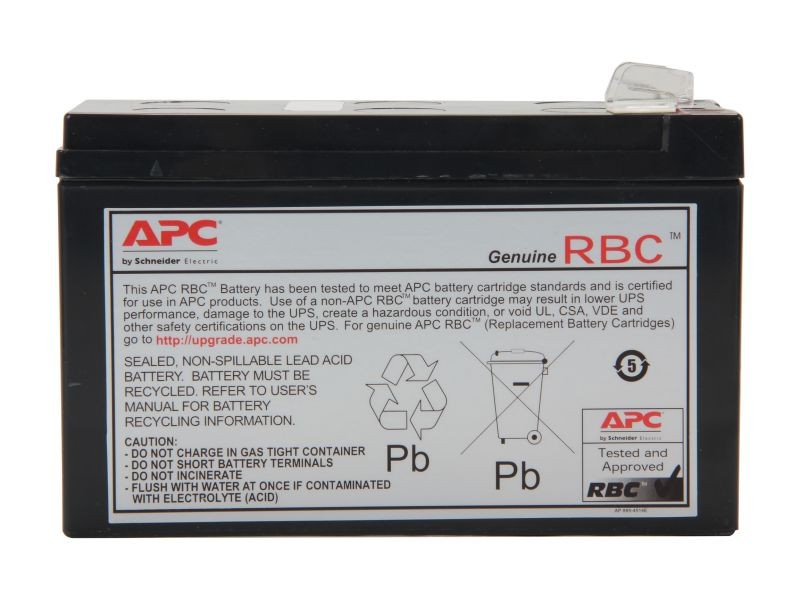 APC Smart-UPS C 1500 (SMC1500-2U) -  Compatible Replacement Battery Kit