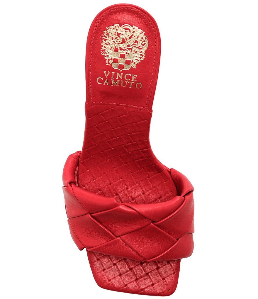 Vince Camuto Brelanie Woven Leather Dress Mules