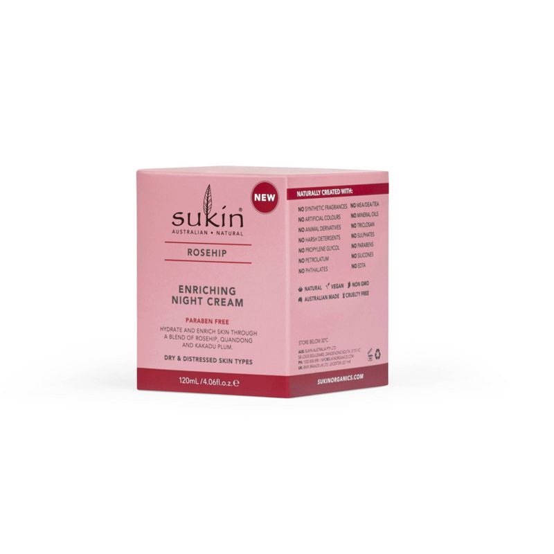 Sukin Rosehip Enriching Night Cream - 4.06 fl oz