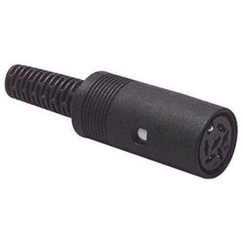 Parts Express 5 Pin DIN in-Line Jack 180 Degree