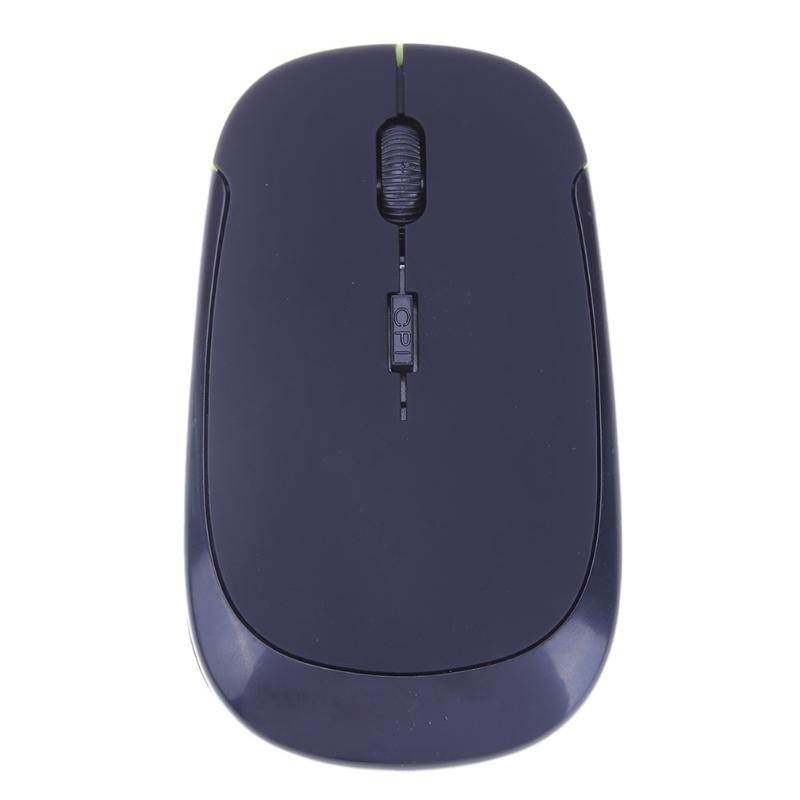 HXSJ Ergonomic Optical Office 2.4G Wireless Gaming Mouse Mice Adjustable 2400 DPI with 6 Buttons for Laptop PC Notebook Computer