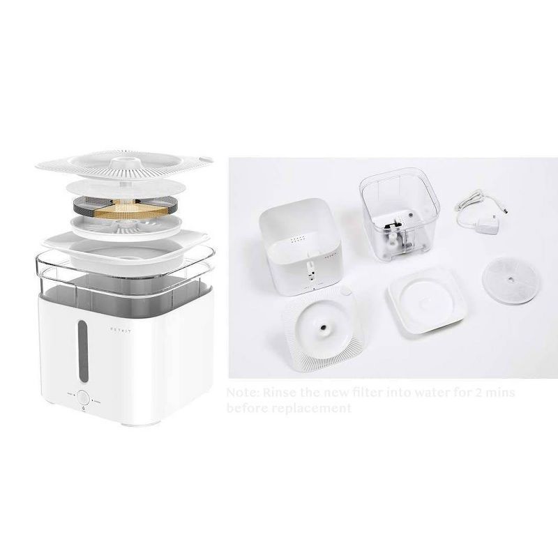 PetKit Eversweet Pet Fountain Gen 2/3/solo - Fountain Filter - 5pk