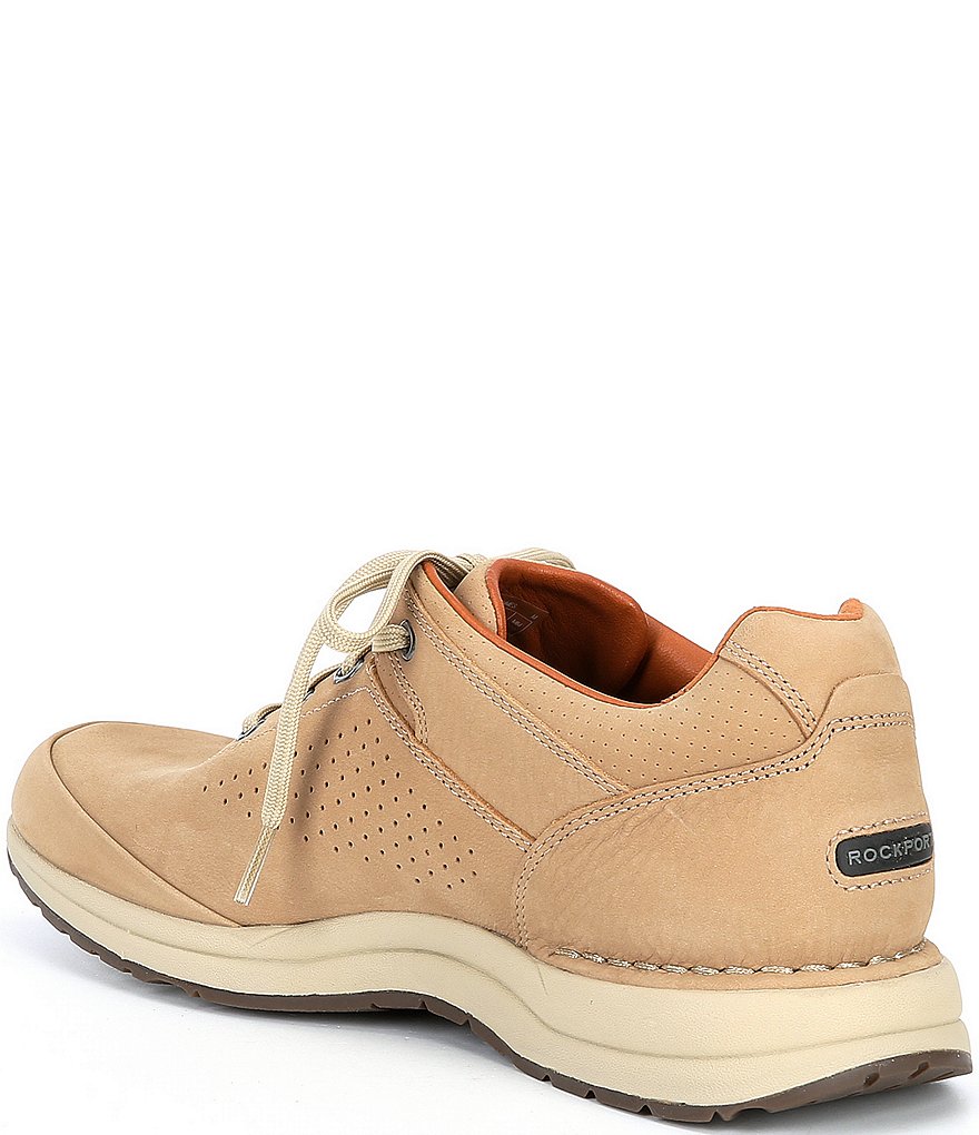 Rockport Men's Edge Hill II Plain Toe Suede Oxfords