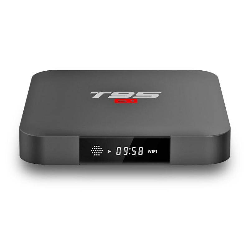 T95 S1 Android 7.1 TV BOX 1G/8G  Amlogic S905W Quad Core Media Player 2.4GHz WiFi Smart Voice Remote Control 4K TV Box