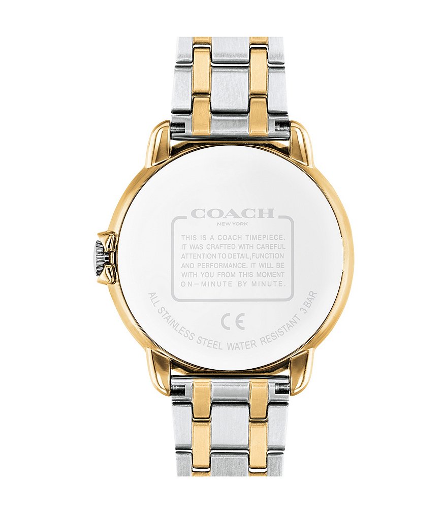 COACH Arden Two Tone Bracelet Watch