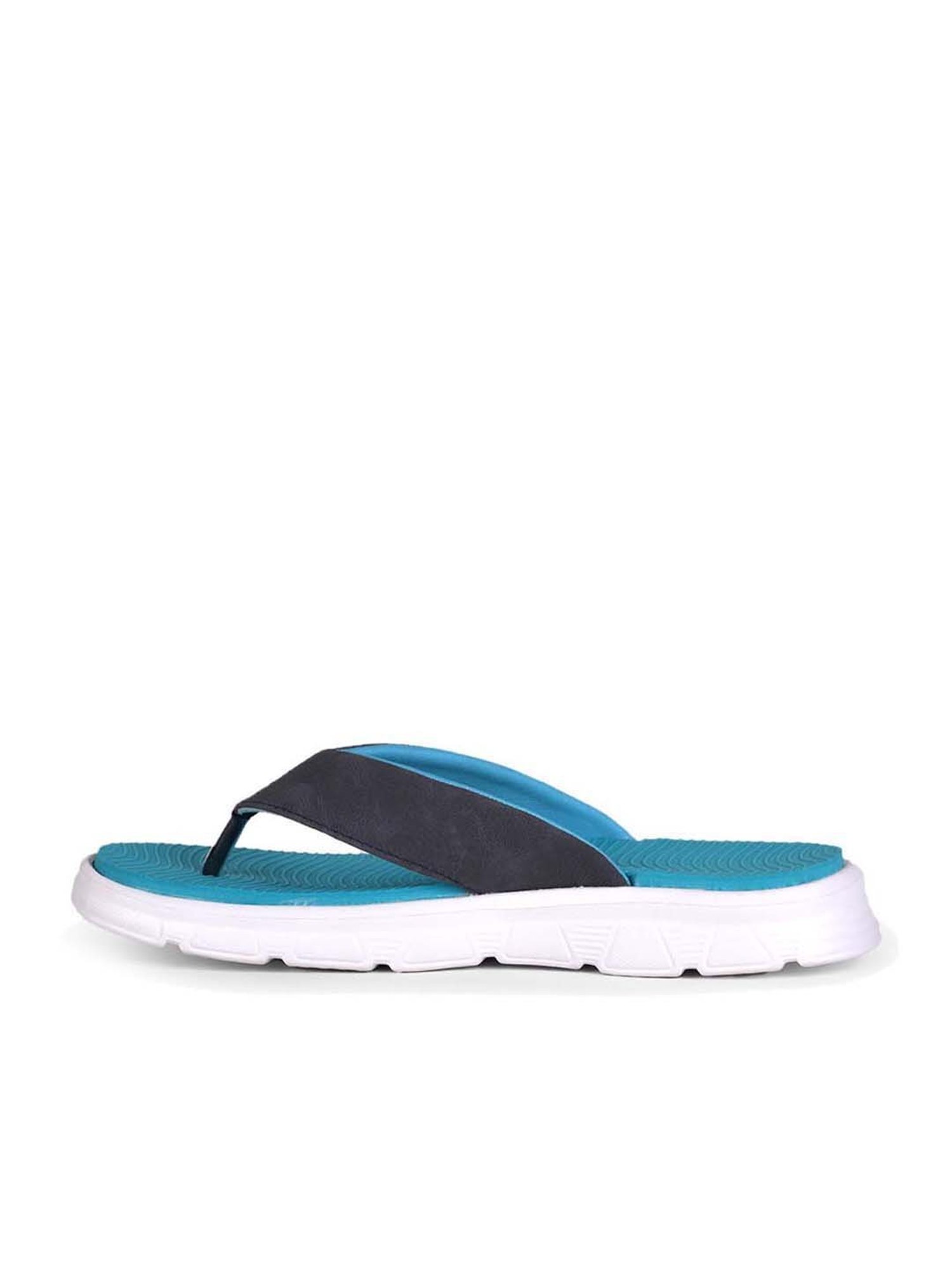 Aha by Liberty Women's Grey & Blue Flip Flops