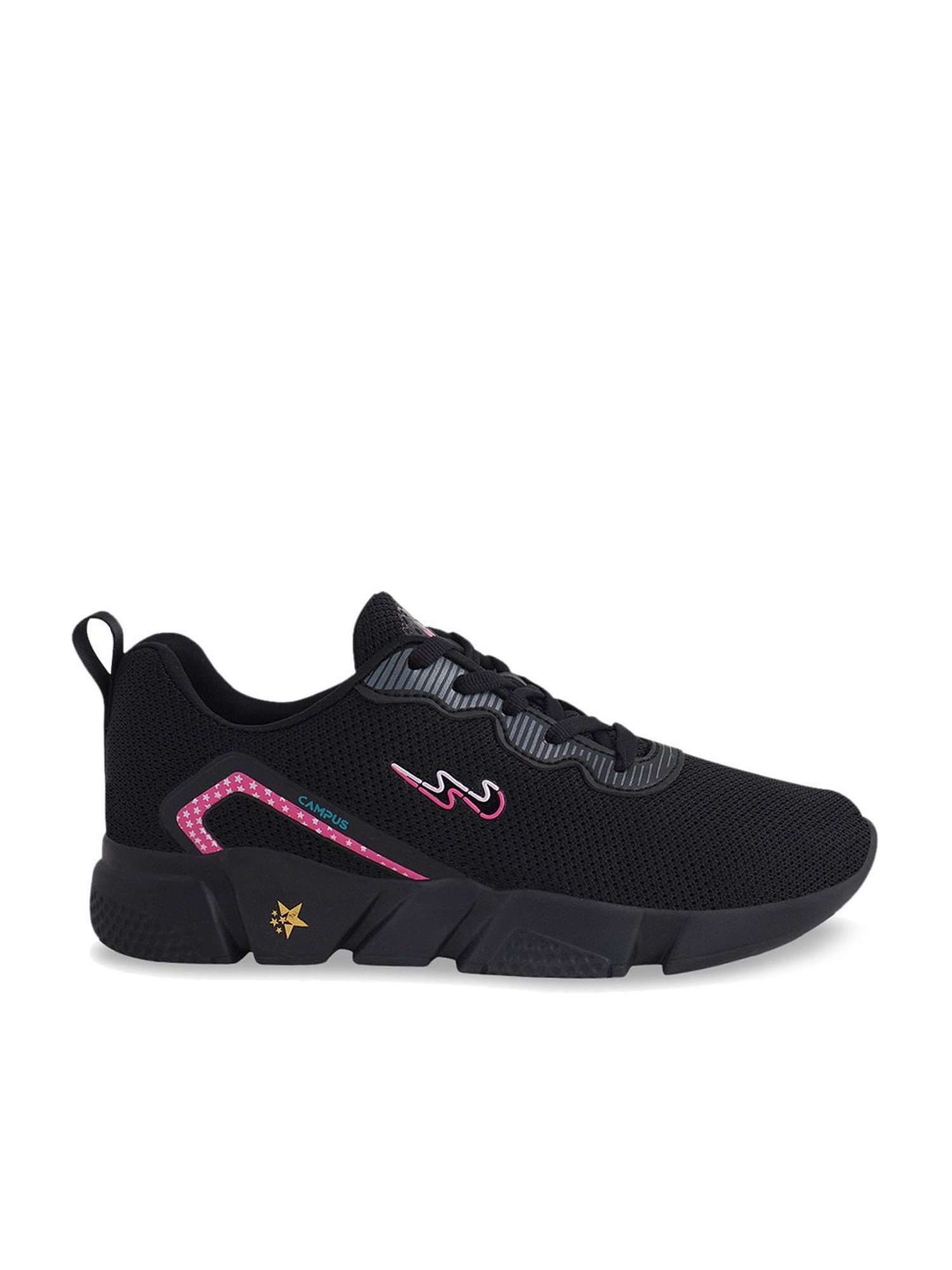 Campus Women's Julius Black Running Shoes