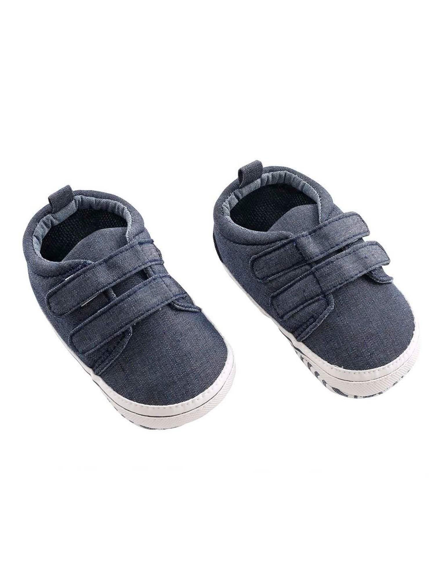 Baby Moo Kids Blue Casual Booties