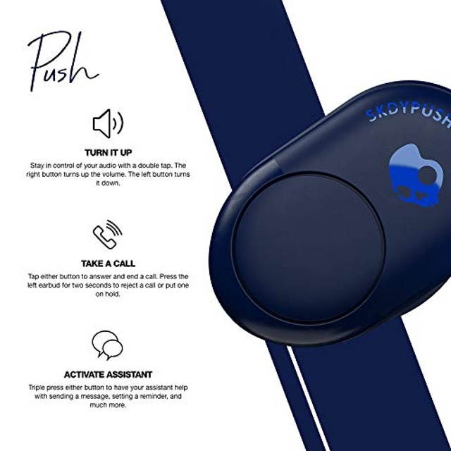 Skullcandy Push True Wireless In-Ear Earbud - Indigo