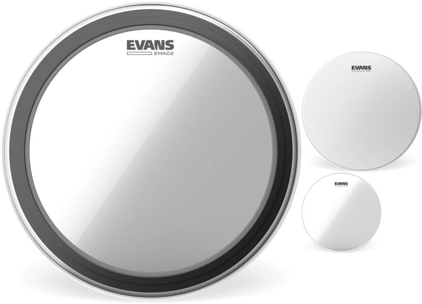 Evans BD20EMAD2 + Evans TT13G2 + Evans B14STD - Value Bundle