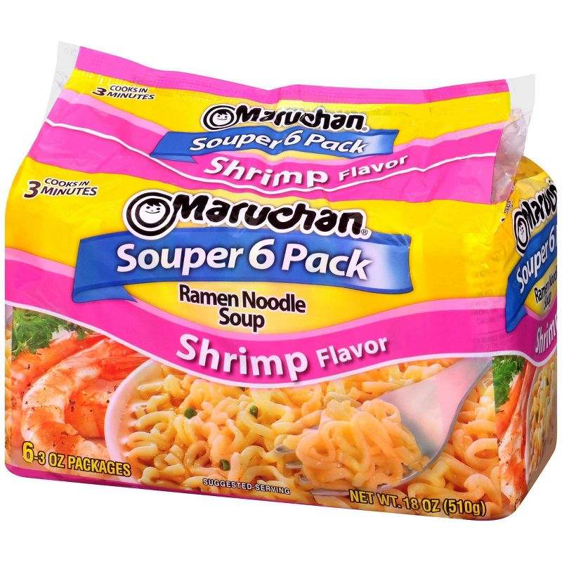 Maruchan Soup Ramen Shrimp Flavor - 18oz