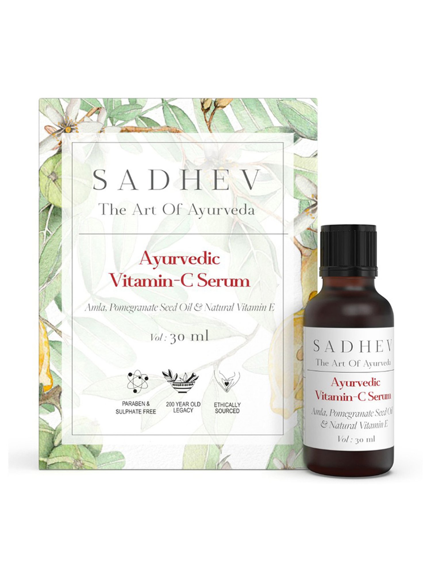 SADHEV The Art Of Ayurveda Ayurvedic Vitamin C Serum - 30 ml