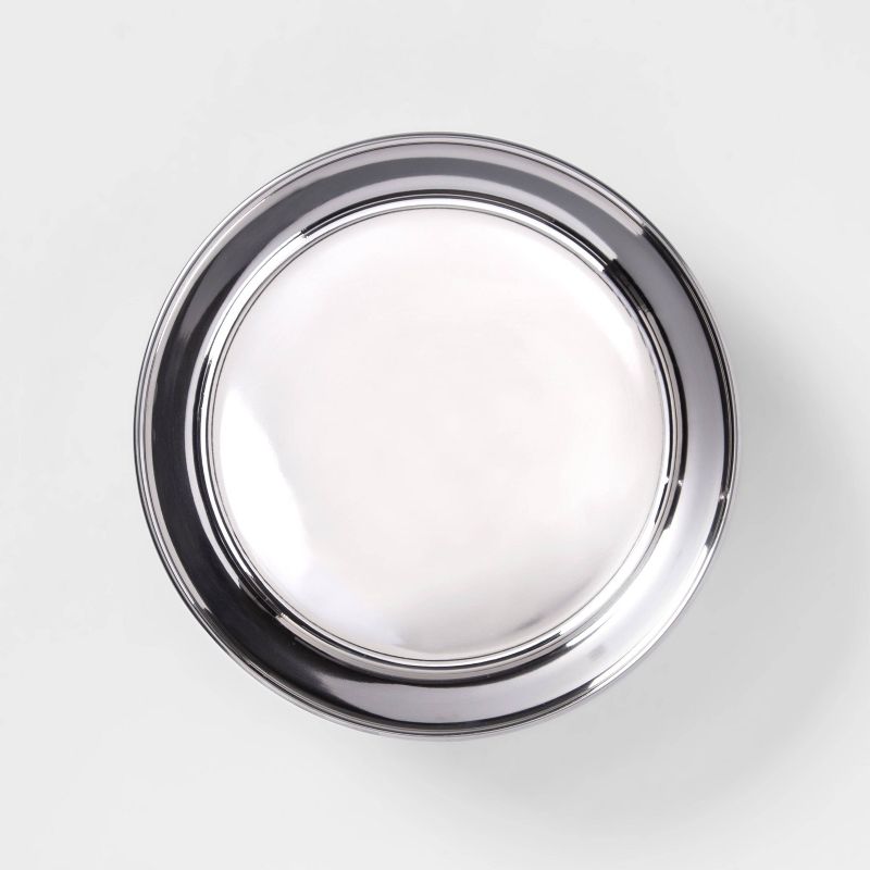 Amici Pet Marble Paw Glass Food Canister, 72oz