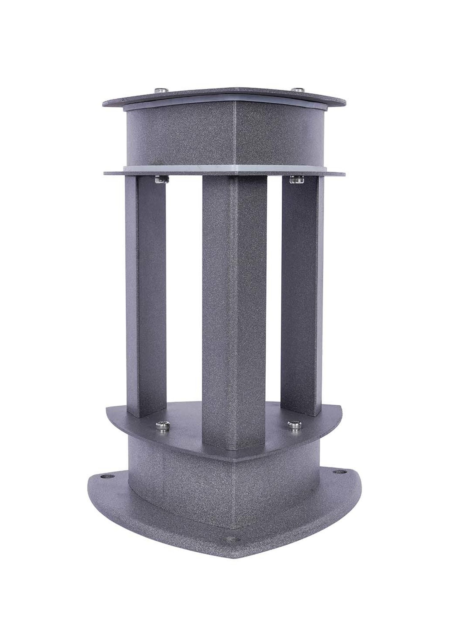 Fos Lighting Reuleaux Triangle Outdoor Gate Light with Warm White LED