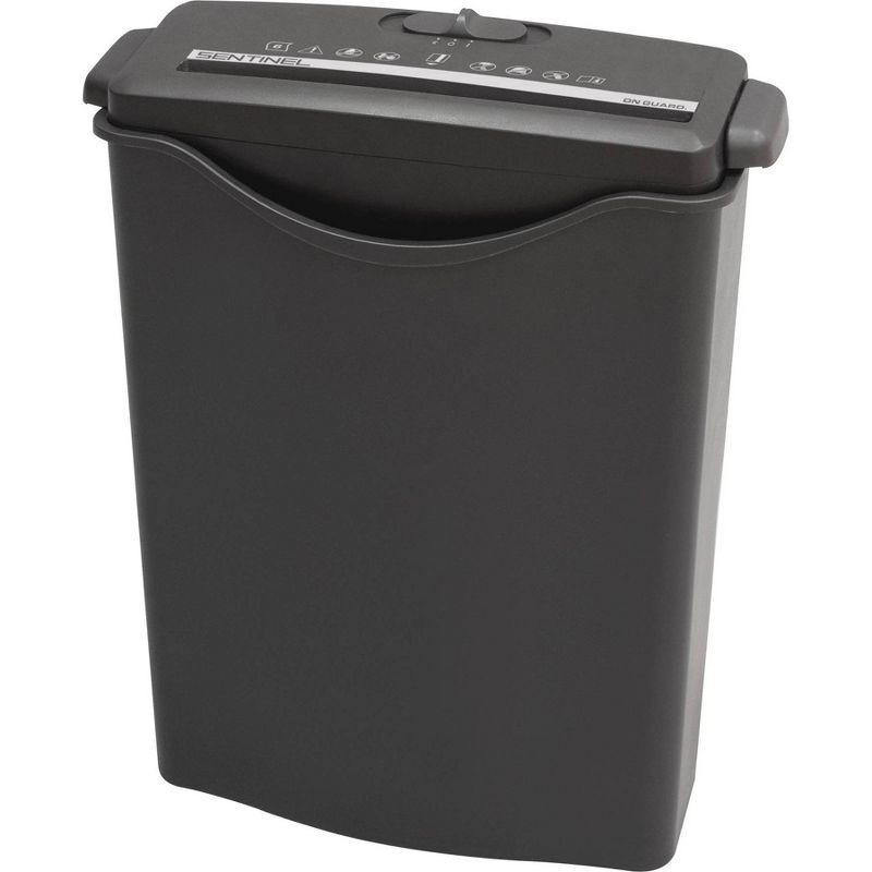 6-Sheet Stripcut Shredder Credit Card Slot 2.06gal Basket - Intek