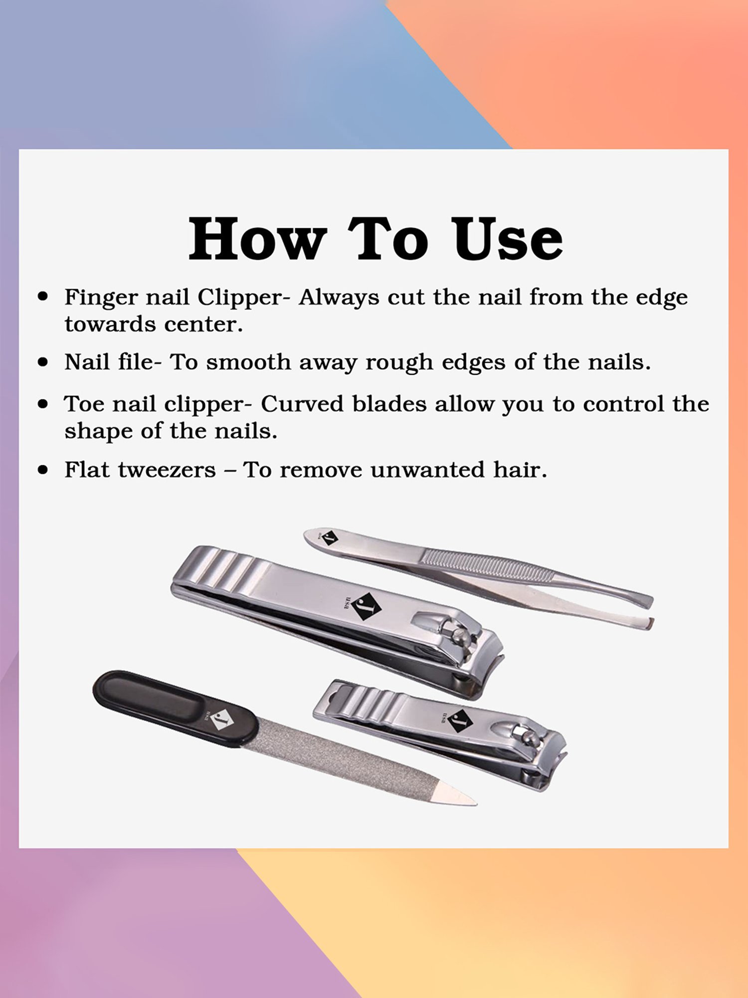 Raaga Professional Pedicure & Manicure 6 Step Single Use Kit Strawberry - 6 Sachets