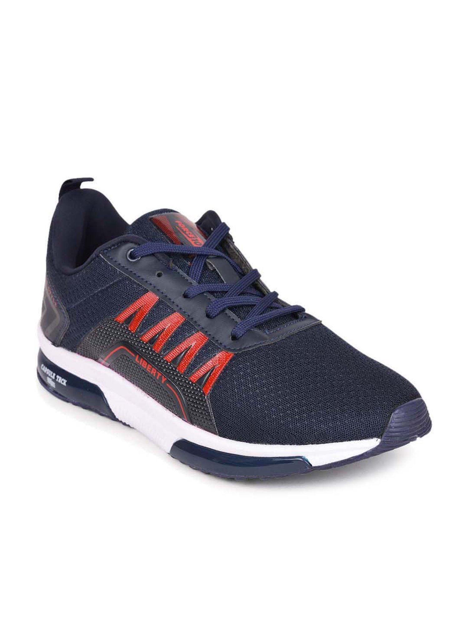 Force 10 by Liberty Men's Navy Running Shoes