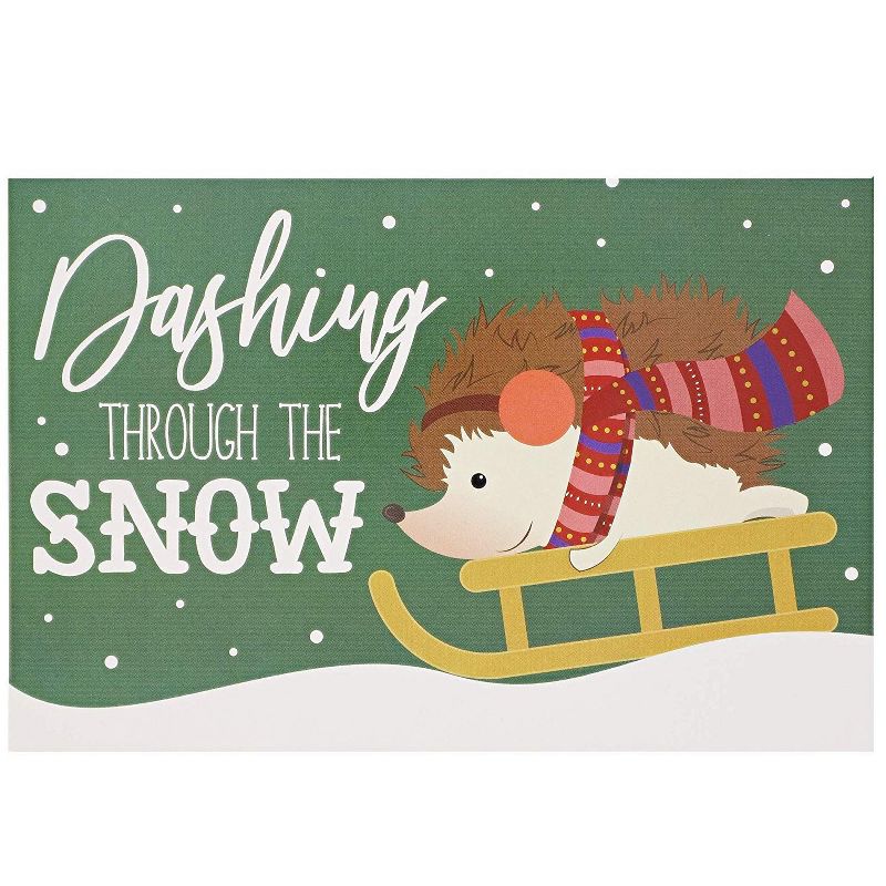 48 Pack (8 of Each) Cute Woodland Animal Christmas Cards with Envelopes, 4 x 6 inches, 6 Assorted Designs Merry Xmas Festive Themed Greeting Cards