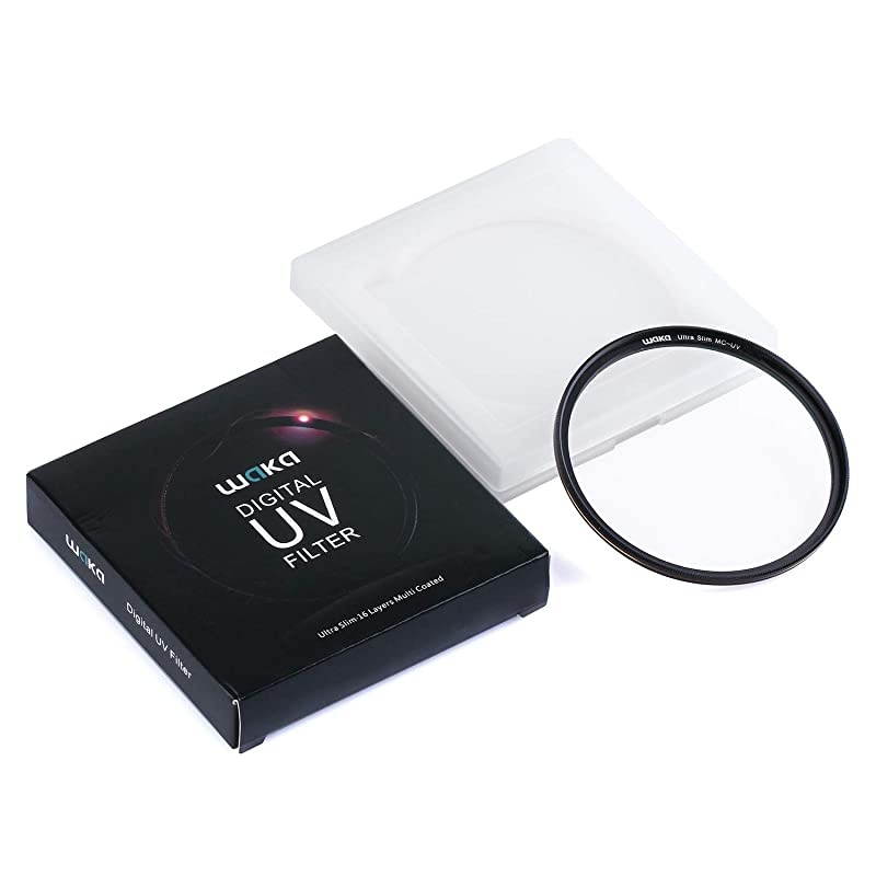 49mm MC UV Filter Ultra Slim 16 Layers Multi Coated Ultraviolet Protection Lens Filter for Canon Nikon Sony DSLR Camera Lens