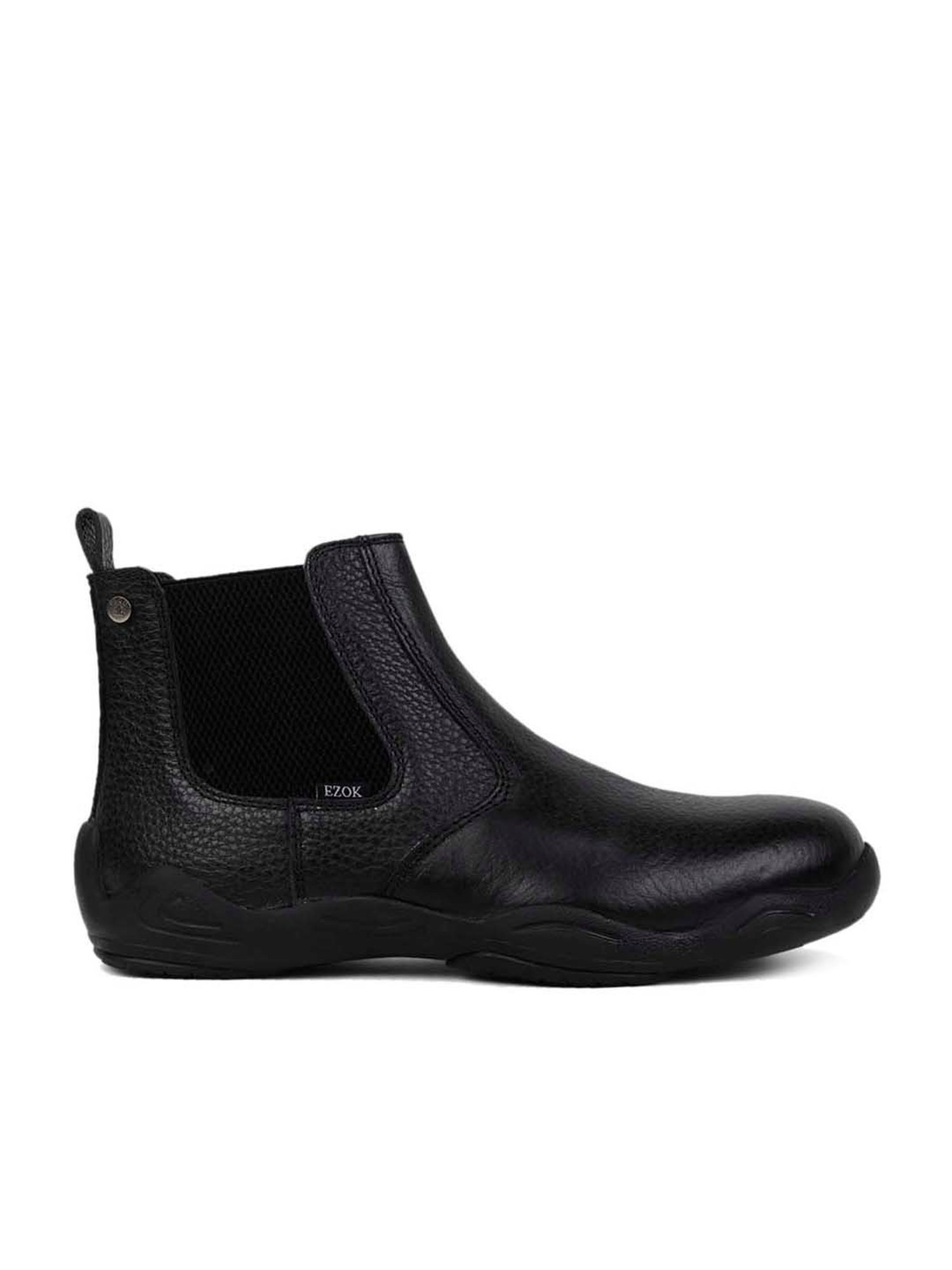 EZOK Men's Black Chelsea Boots