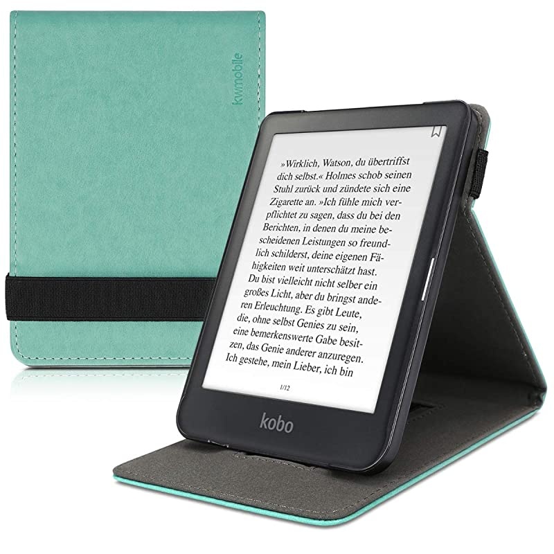 Cover Compatible with Kobo Clara HD Case with Strap + Stand Mint