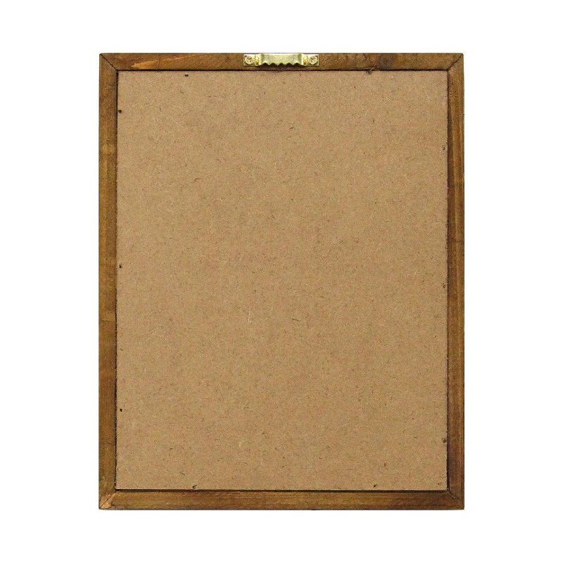 (Set of 3) 8" x 10" "Be" Wall Art Black/Brown - Stratton Home Décor