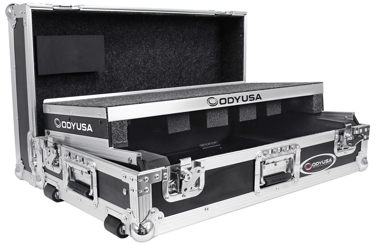 Odyssey FZGSPIXDJR1GT Pioneer XDJ-R1 DJ Case w/Laptop +Glide Keyboard Tray